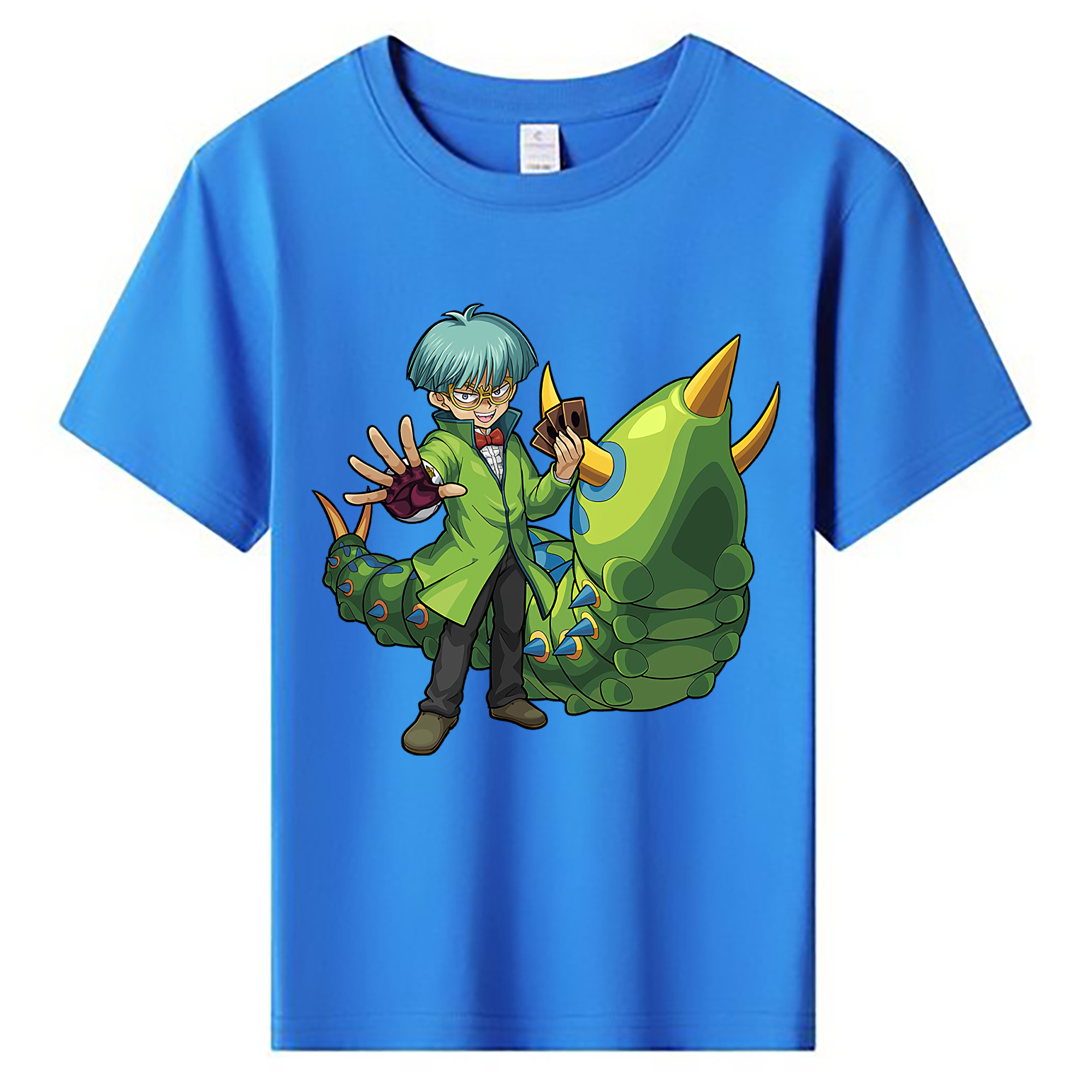 （画像用） 遊☆戯☆王 Yu-Gi-Oh! 綿100％キッズTシャツ（フロントプリント）